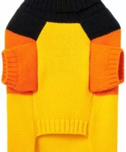 Frisco Colorblock Sequin Pumpkin Dog & Cat Sweater -Dog Cat Corner 261141 PT5. SY630 V1622038119