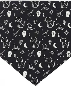 Frisco Glow in the Dark Mystical Print Dog & Cat Bandana -Dog Cat Corner 261218 PT4. SY630 V1633066612