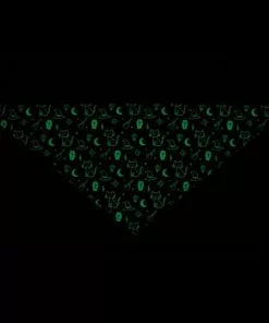 Frisco Glow in the Dark Mystical Print Dog & Cat Bandana -Dog Cat Corner 261218 PT6. SY630 V1659699283