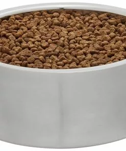 Frisco Insulated Non-Skid Flair Stainless Steel Dog & Cat Bowl, Stainless Steel -Dog Cat Corner 261753 PT2. SY630 V1623937563