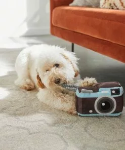 Frisco Road Trip Camera Plush with Rope Squeaky Dog Toy -Dog Cat Corner 261988 PT3. SY630 V1618598705