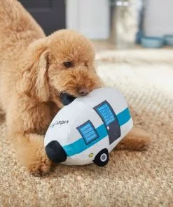 Frisco Road Trip Happy Camper Plush Squeaky Dog Toy -Dog Cat Corner 261990 PT3. SY630 V1619791950