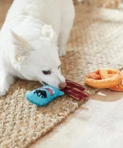 Frisco Road Trip Jerky & Pretzel Plush Squeaky Dog Toy, 2 count -Dog Cat Corner 262011 PT3. SY630 V1618598592