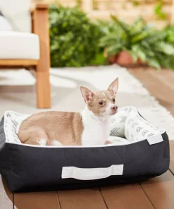 Frisco Indoor/Outdoor Modern Cuddler Bolster Cat & Dog Bed -Dog Cat Corner 262145 PT2. SY630 V1657656519