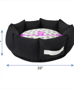 Frisco Indoor/Outdoor Deep Dish Cuddler Bolster Cat & Dog Bed -Dog Cat Corner 262148 PT1. SY630 V1619643836