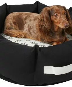 Frisco Indoor/Outdoor Deep Dish Cuddler Bolster Cat & Dog Bed -Dog Cat Corner 262148 PT2. SY630 V1619536938