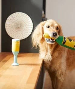 Frisco Champagne & Flute Latex Squeaky Dog Toy, 2 count 7 Frisco Champagne & Flute Latex Squeaky Dog Toy, 2 count -Dog Cat Corner 264430 PT3. SY630 V1619473959