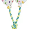 Frisco Birthday Balloon Bouquet Plush with Rope Squeaky Dog Toy -Dog Cat Corner 264440 MAIN. SY630 V1618924046