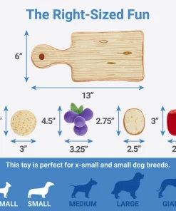 Frisco Charcuterie Board Puzzle Plush Squeaky Dog Toy -Dog Cat Corner 264442 PT1. SY630 V1623859648