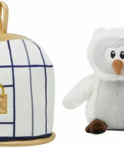 Frisco Magic Owl & Cage 2-in-1 Plush Squeaky Dog Toy -Dog Cat Corner 265592 PT2. SY630 V1620918842