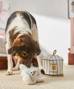 Frisco Magic Owl & Cage 2-in-1 Plush Squeaky Dog Toy -Dog Cat Corner 265592 PT3. SY630 V1620938916