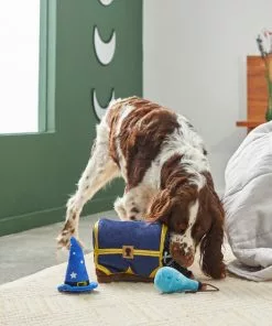 Frisco Magic Chest Hide & Seek Puzzle Plush Squeaky Dog Toy -Dog Cat Corner 265614 PT3. SY630 V1620939136