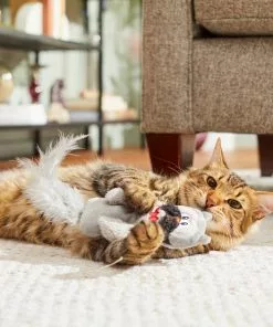 Frisco Magic Owl Plush Kicker Cat Toy with Catnip -Dog Cat Corner 265648 PT3. SY630 V1620939033