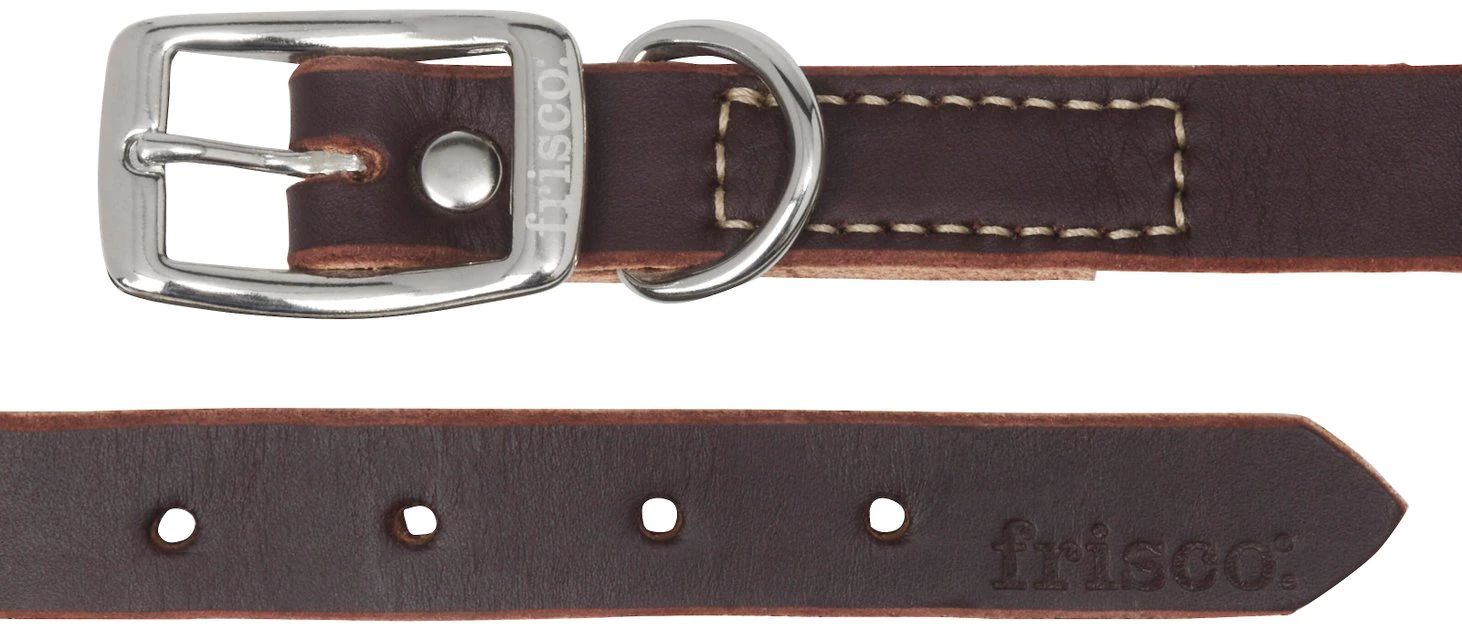 Frisco Top Grain Leather Collar 5 Frisco Top Grain Leather Collar - Image 3