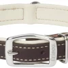 Frisco Two Tone Top Grain Leather Collar 1 Frisco Two Tone Top Grain Leather Collar -Dog Cat Corner 266526 MAIN. SY630 V1618855315