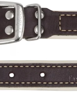 Frisco Two Tone Top Grain Leather Collar 8 Frisco Two Tone Top Grain Leather Collar -Dog Cat Corner 266526 PT2. SY630 V1618855632