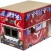 Frisco Magic Bus Cardboard Cat House, 2-Story