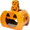 Frisco Halloween Jack-o-Lantern Cardboard Cat House -Dog Cat Corner 266703 MAIN. SY630 V1621535880