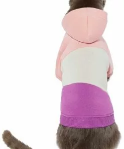 Frisco Colorblock Dog & Cat Hoodie with Sleeves -Dog Cat Corner 267963 PT3. SY630 V1637730180