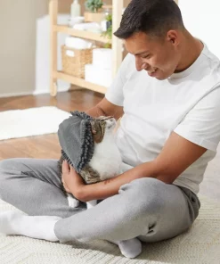 Frisco Microfiber Grooming Glove, Gray -Dog Cat Corner 269027 PT5. SY630 V1624553095