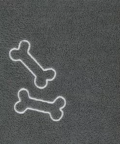 Frisco Embroidered Pawprint Microfiber Dog Bath Towel -Dog Cat Corner 269029 PT3. SY630 V1624453688