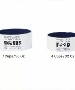Frisco Food & Paw Non-skid Ceramic Dog Bowl 12 Frisco Food & Paw Non-skid Ceramic Dog Bowl -Dog Cat Corner 270194 PT5. SY630 V1620912943