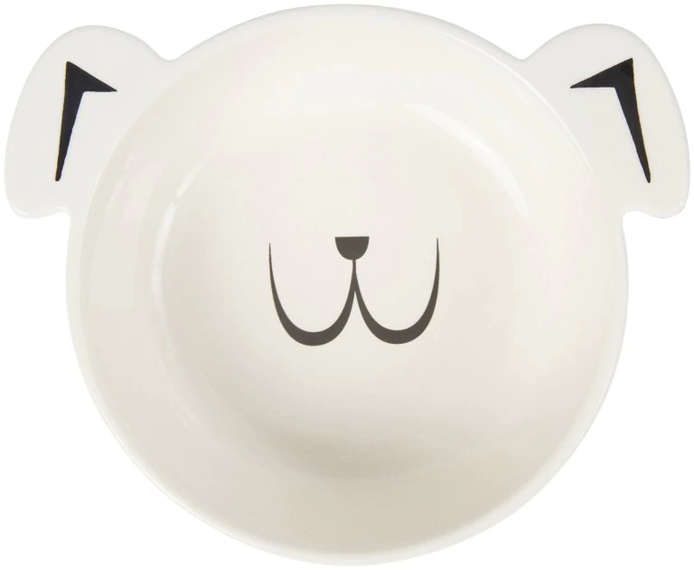Frisco Dog Face Non-skid Ceramic Cat & Dog Bowl 3 Frisco Dog Face Non-skid Ceramic Cat & Dog Bowl