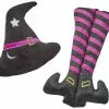 Frisco Halloween Witch Hat & Legs Plush Cat Toy with Catnip, 2 count -Dog Cat Corner 270305 MAIN. SY630 V1621948984