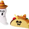 Frisco Halloween Fiesta Ghost & Taco Plush Cat Toy with Catnip, 2 count 2 Frisco Halloween Fiesta Ghost & Taco Plush Cat Toy with Catnip, 2 count -Dog Cat Corner 270319 MAIN. SY630 V1621949321