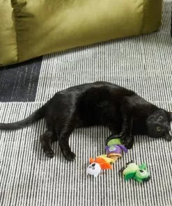 Frisco Halloween Owls Plush Cat Toy with Catnip, 3 count -Dog Cat Corner 270329 PT3. SY630 V1624817417