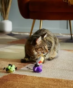 Frisco Halloween Mice Plush Cat Toy with Catnip, 3 count -Dog Cat Corner 270333 PT3. SY630 V1624817691