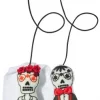 Frisco Sugar Skull Bride & Groom Bouncy Cat Toy with Catnip, 2 count -Dog Cat Corner 270343 MAIN. SY630 V1621949354
