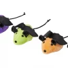 Frisco Halloween Bat Mice Plush Cat Toy with Catnip, 5 count -Dog Cat Corner 270353 MAIN. SY630 V1628781679