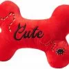 Frisco Wicked Cute Bone Reversible Plush Squeaky Dog Toy -Dog Cat Corner 270357 MAIN. SY630 V1624071218