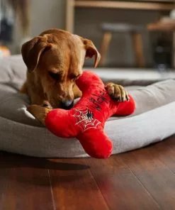 Frisco Wicked Cute Bone Reversible Plush Squeaky Dog Toy -Dog Cat Corner 270357 PT3. SY630 V1624817551