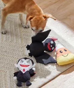 Frisco Halloween Haunted Friends Plush Squeaky Dog Toy, 3 count 7 Frisco Halloween Haunted Friends Plush Squeaky Dog Toy, 3 count -Dog Cat Corner 270363 PT3. SY630 V1624816992