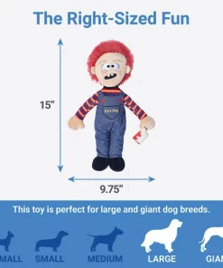 Frisco Halloween Killer Doll Plush Squeaky Dog Toy 7 Frisco Halloween Killer Doll Plush Squeaky Dog Toy -Dog Cat Corner 270377 PT1. SY630 V1626284491