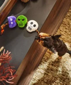 Frisco Halloween Boo! Plush with Rope Squeaky Dog Toy -Dog Cat Corner 270450 PT3. SY630 V1624817117