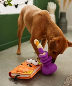 Frisco Halloween Monster Book & Candle Plush Squeaky Dog Toy, 2 count -Dog Cat Corner 270456 PT3. SY630 V1624824883