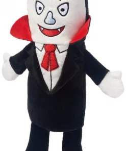 Frisco Vampire Bottle Cruncher Plush Squeaky Dog Toy