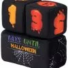 Frisco Halloween 30 Days of Halloween Countdown Blocks Plush Squeaky Dog Toy, 3 count -Dog Cat Corner 270494 MAIN. SY630 V1624071219