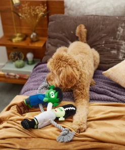Frisco Frankenstein & Bride Plush with Rope Squeaky Dog Toy 7 Frisco Frankenstein & Bride Plush with Rope Squeaky Dog Toy -Dog Cat Corner 270496 PT3. SY630 V1624824775