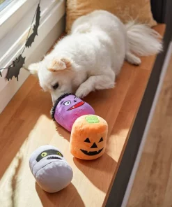 Frisco Halloween Haunted Friends Plush Squeaky Dog Toy, 3 count 7 Frisco Halloween Haunted Friends Plush Squeaky Dog Toy, 3 count -Dog Cat Corner 270533 PT3. SY630 V1624825034
