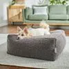 Frisco Sherpa Cube Pillow Cat & Dog Bed, Brown 1 Frisco Sherpa Cube Pillow Cat & Dog Bed, Brown -Dog Cat Corner 270924 MAIN. SY630 V1626881253