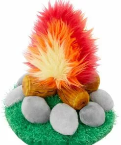 Frisco Camping Campfire Plush Squeaky Dog Toy
