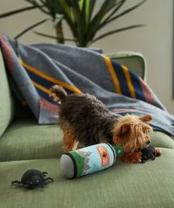 Frisco Camping Bug Spray Plush Squeaky Dog Toy, 3 count -Dog Cat Corner 270989 PT3. SY630 V1625009020