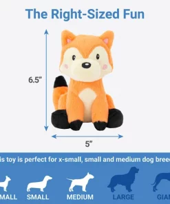 Frisco Camping Fox Plush Squeaky Dog Toy 6 Frisco Camping Fox Plush Squeaky Dog Toy -Dog Cat Corner 270993 PT1. SY630 V1626368509