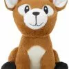 Frisco Camping Deer Plush Squeaky Dog Toy