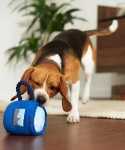 Frisco Camping Mug Plush with Rope Squeaky Dog Toy -Dog Cat Corner 271007 PT3. SY630 V1625009220