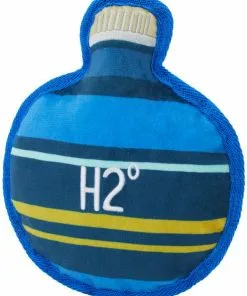 Frisco Camping Canteen Plush with Rope Squeaky Dog Toy